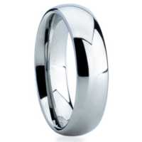 6 mm Highly Polished Tungsten Band "Newry"