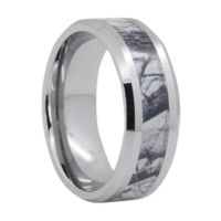 8 mm Camo Design Tungsten Rings "Oxford"